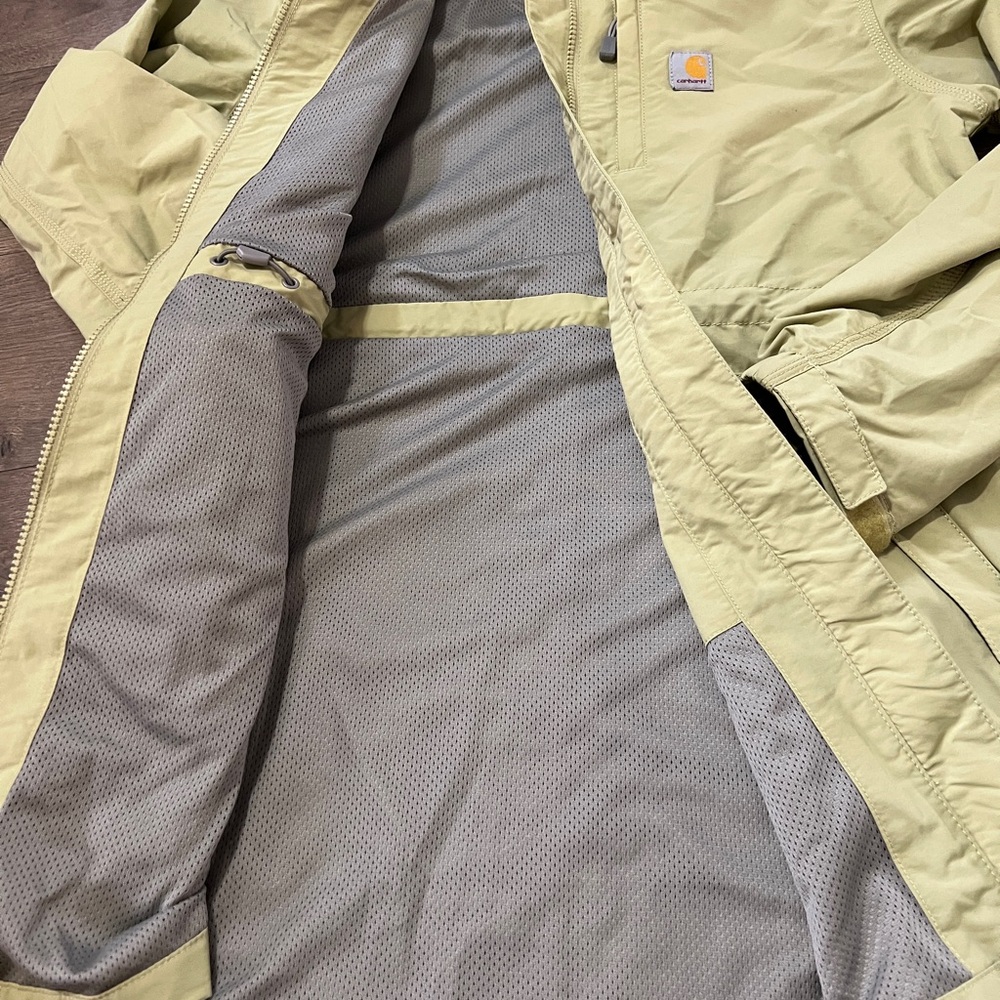 Carhartt Rain Defender Lightweight Coat Size Small (4-6) New - Picture 5 of 5